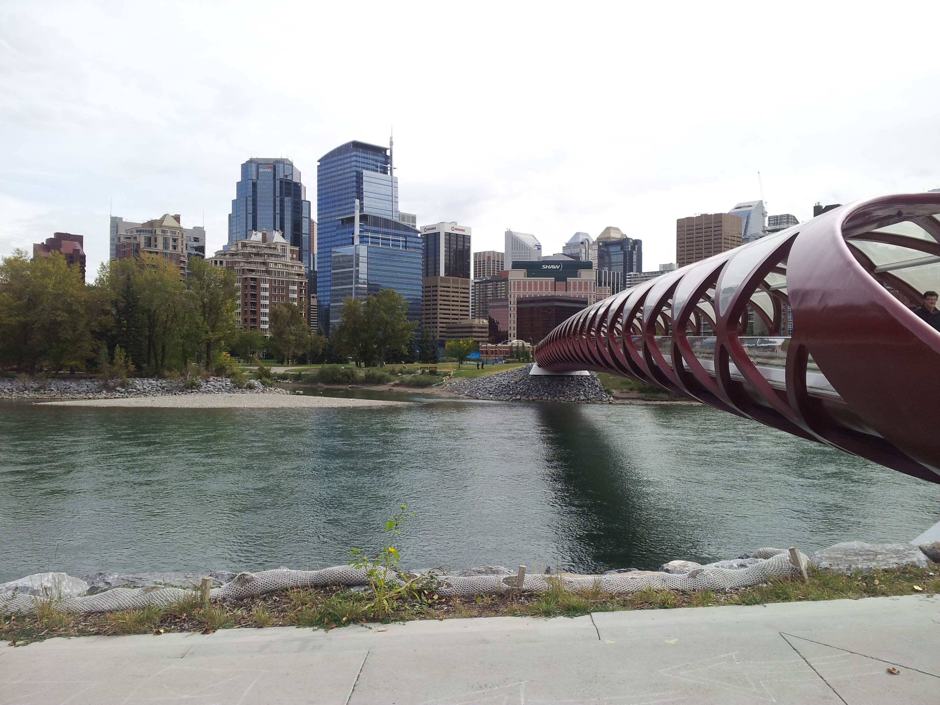 7 Calgary Downtown and Peace Bridge