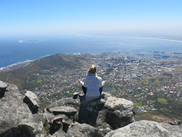 Christine Bretten studying in Cape Town, South Africa