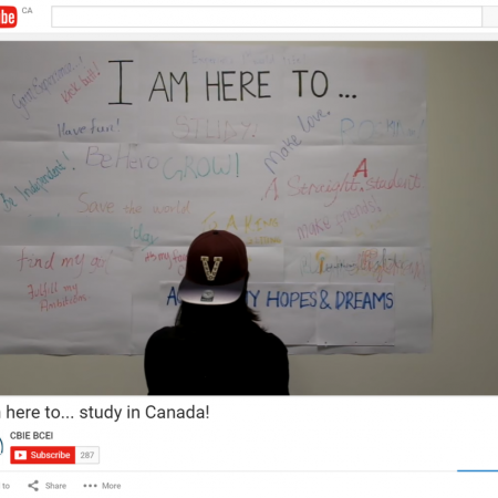 #IEW2015 Video: I am here to… study in Canada!