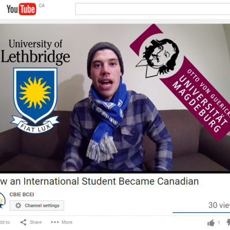#IEW2015 Video: How an international student becomes Canadian