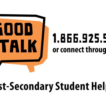 Study in Ontario? Call Good2Talk: Someone is listening