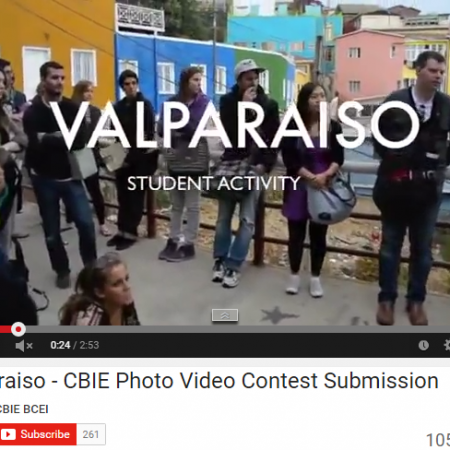 Watch: Canadian student street art in Valparaíso, Chile