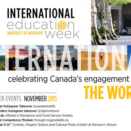 #IEW2015 at University of Waterloo